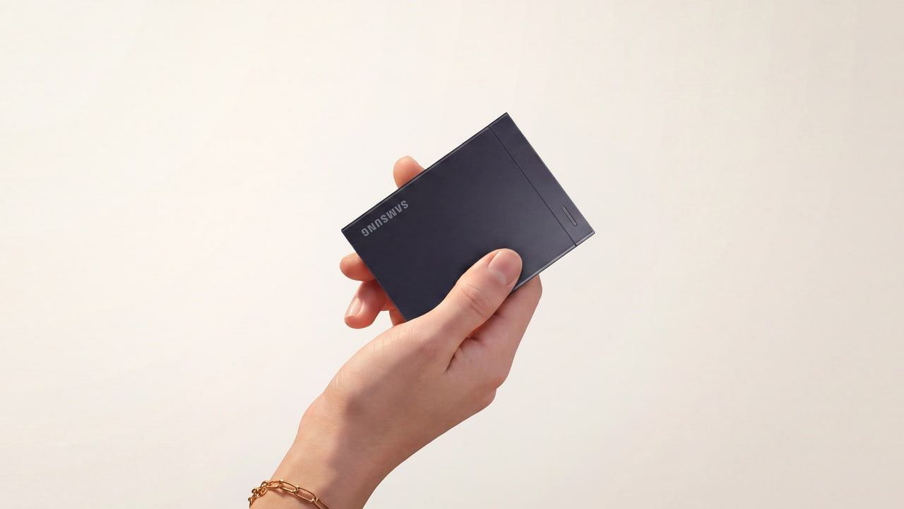 سامسونگ از حافظه‌های SSD اکسترنال سری P رونمایی کرد