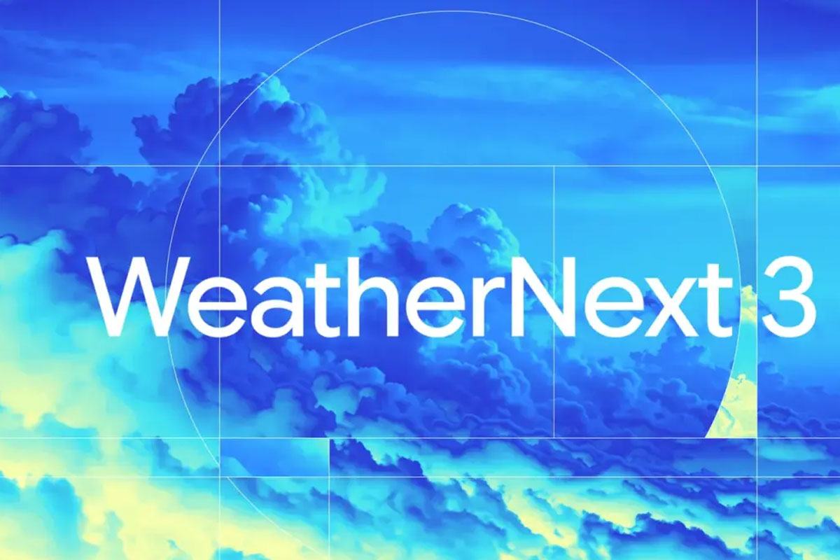 گوگل از WeatherNext 3 رونمایی کرد؛ پیشبینی ساعتی آبوهوا با دقت ۵ کیلومتر