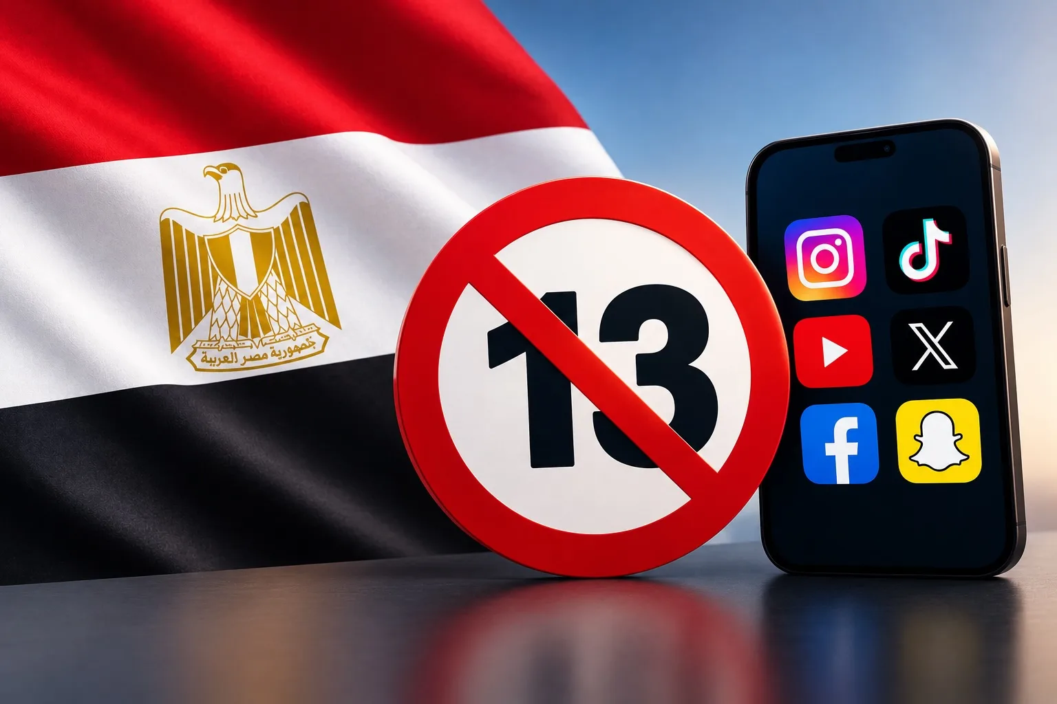 مصر استفاده کودکان زیر ۱۳ سال از شبکههای اجتماعی را ممنوع کرد
