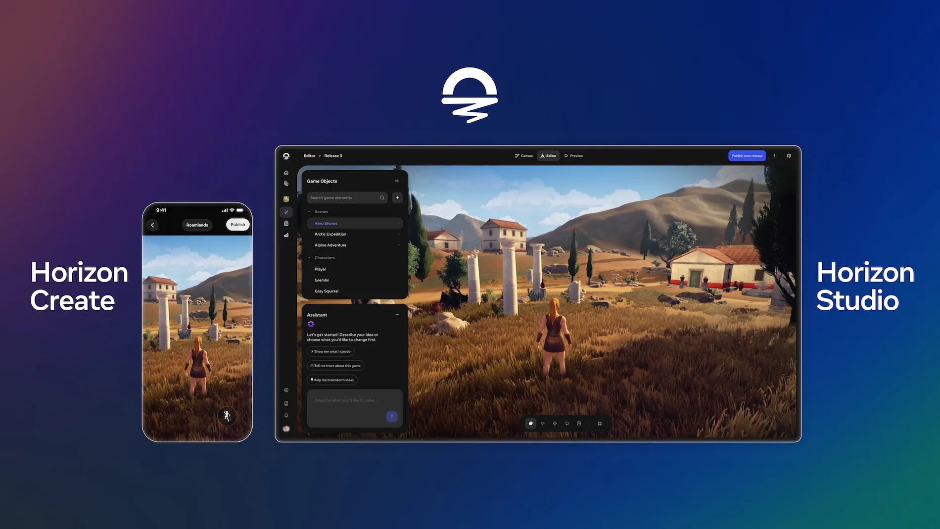 متا از ابزار هوش مصنوعی Horizon برای ساخت ویدیوگیم رونمایی کرد