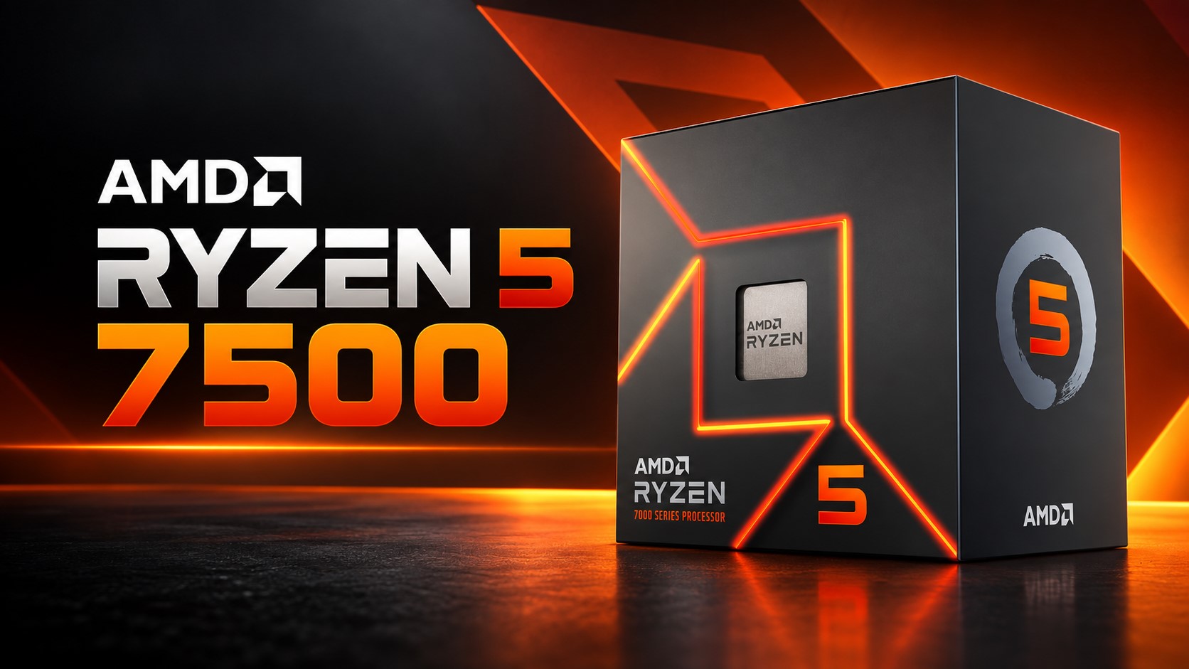 AMD احتمالاً پردازنده رایزن 5 7500 را با گرافیک مجتمع عرضه میکند