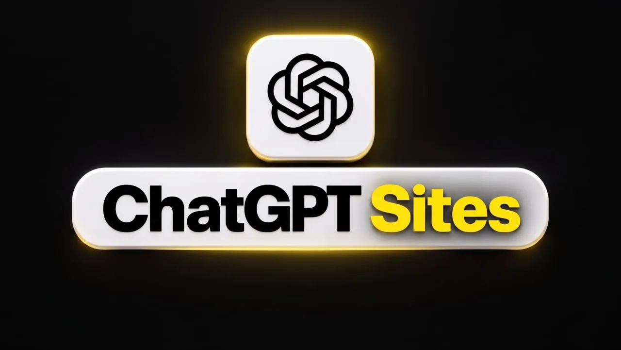 ابزار ChatGPT Sites برای ساخت آسان وبسایت در دسترس قرار گرفت