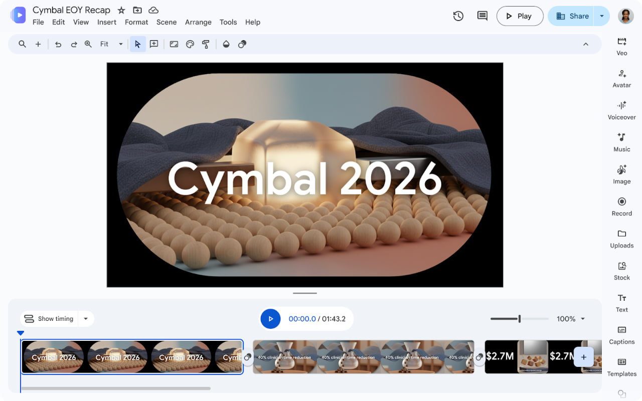 گوگل Vids حالا میتواند اسناد PDF و Word را به ویدیو تبدیل کند