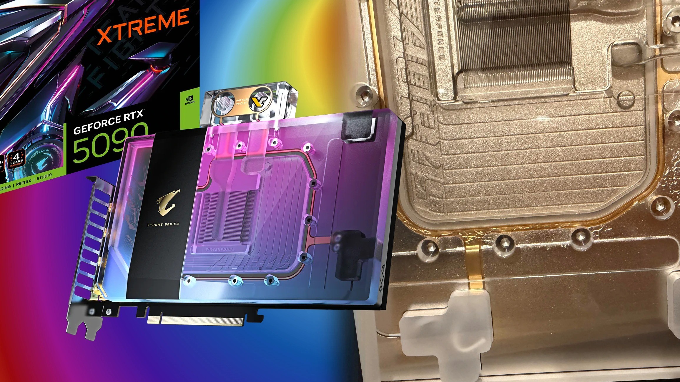 ترک خوردن واتربلاک کارت AORUS RTX 5090 گیگابایت تنها پس از 3 هفته