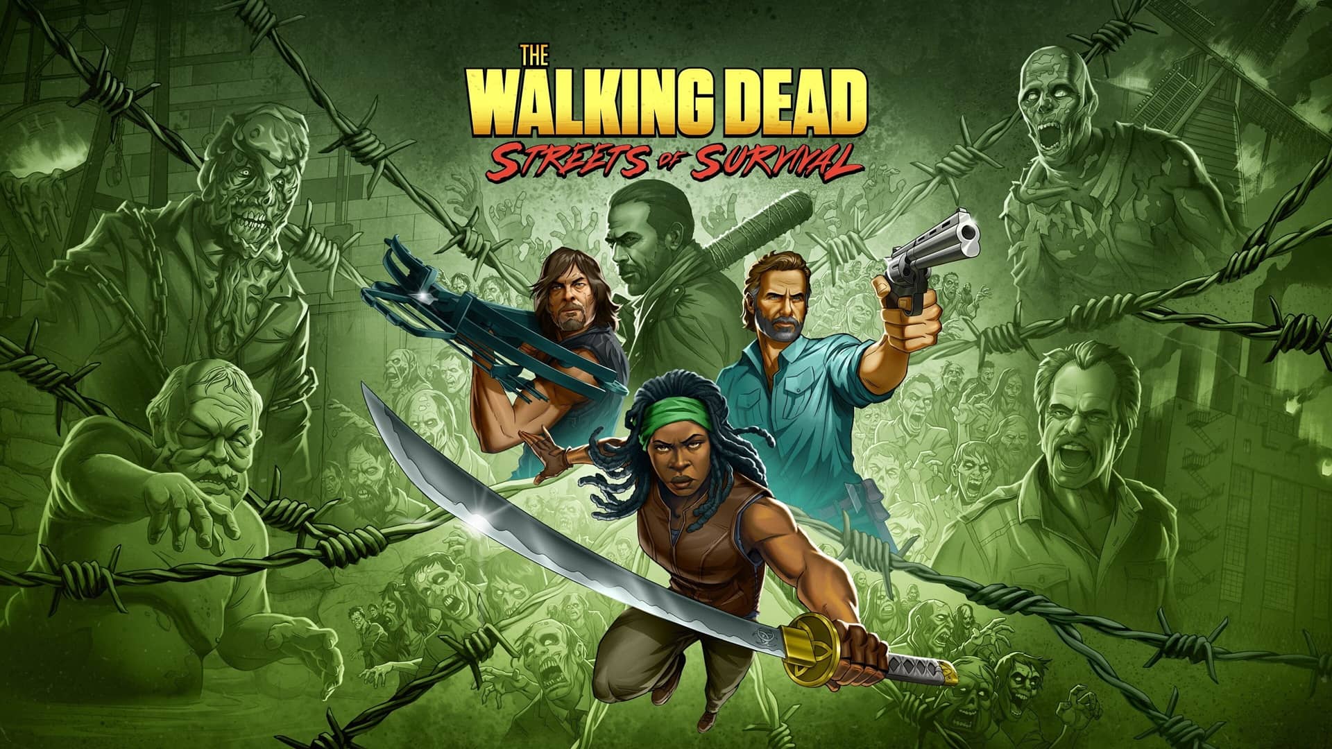 تریلر زمان عرضه The Walking Dead: Streets of Survival مبارزات خونین بازی را به نمایش میگذارد