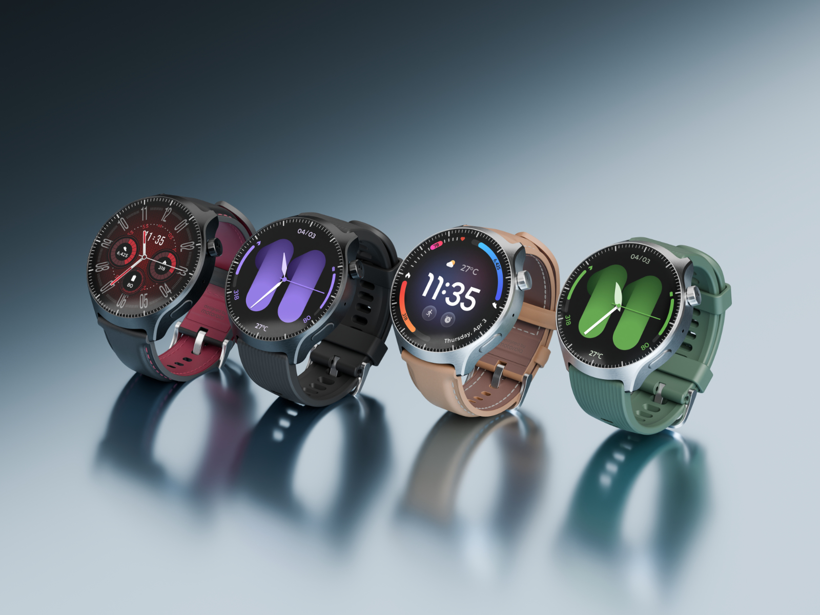 موتورولا از Moto Watch Ultra با Wear OS 6 و باتری ۵۵۰ میلیآمپرساعتی رونمایی کرد