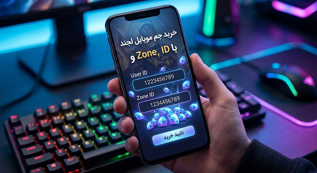 خرید جم موبایل لجند از ونوم استور