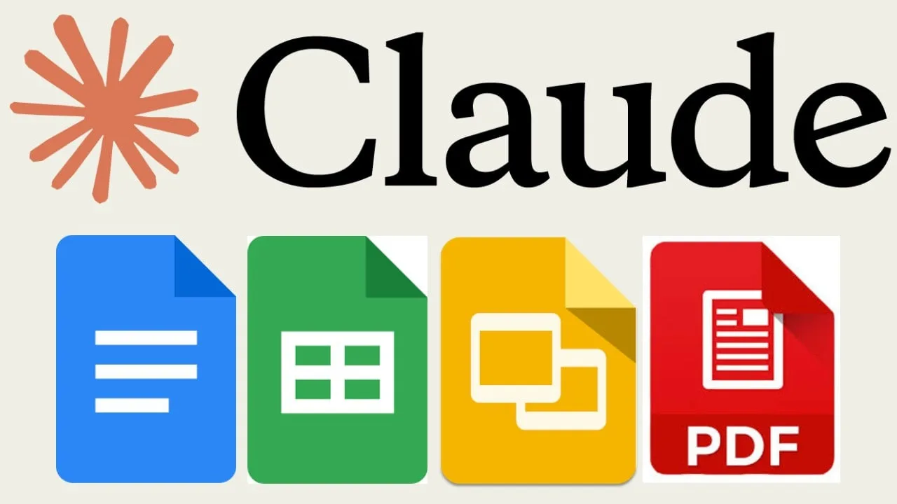 Claude برای رقابت با جمینای به محیط گوگل داکس و Sheets آمد + ویدیو