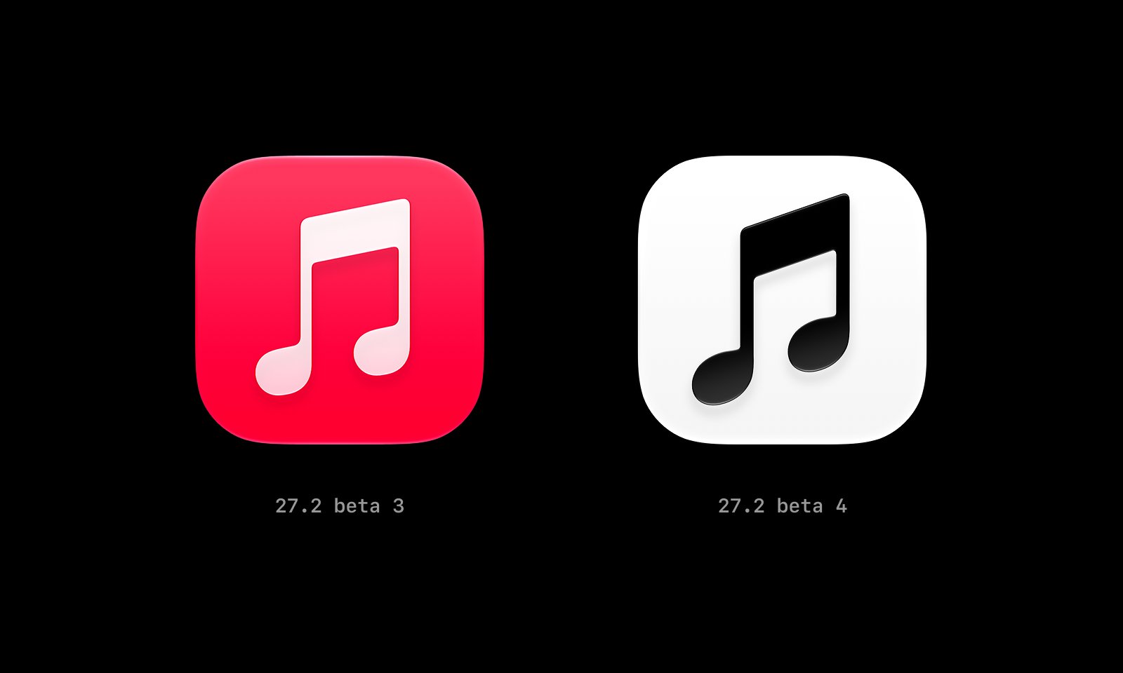 رنگ آیکون Apple Music احتمالاً در iOS 27.2 تغییر میکند