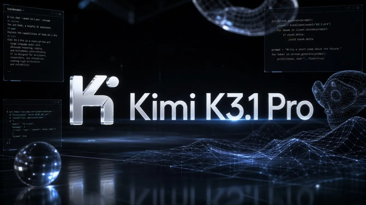 Kimi K3.1 Pro معرفی شد؛ قدرتمندترین هوش مصنوعی چین + ویدیو