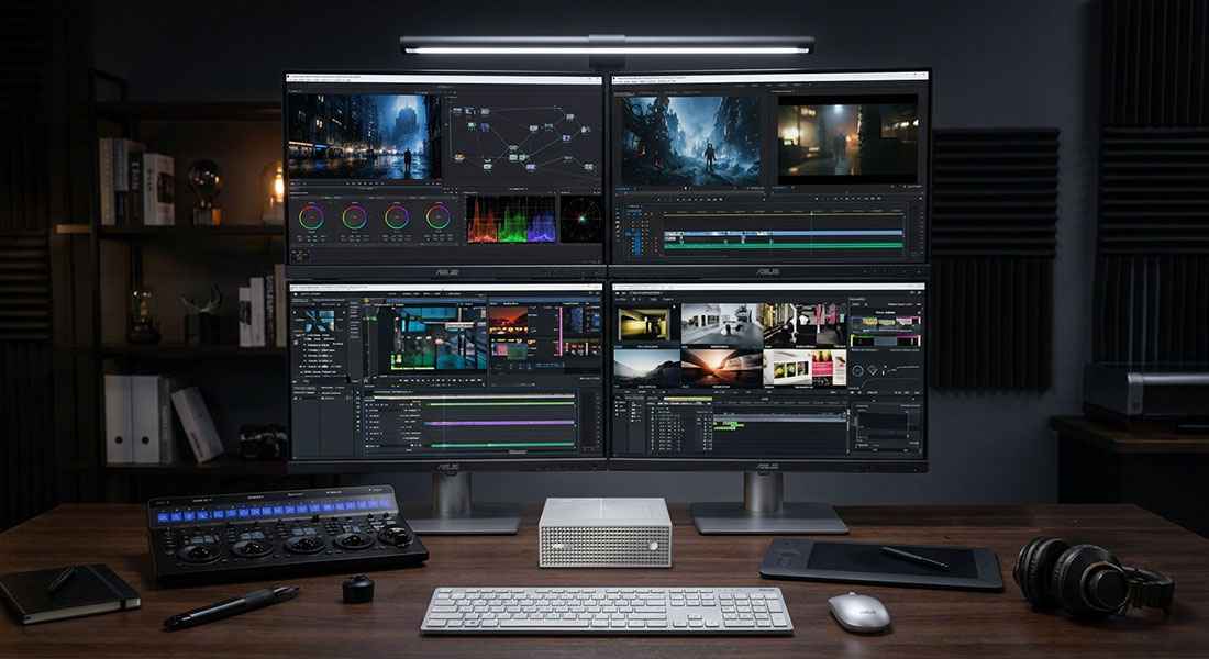 ایسوس از مینیکامپیوتر ProArt GR1X با تراشه RTX Spark انویدیا رونمایی کرد