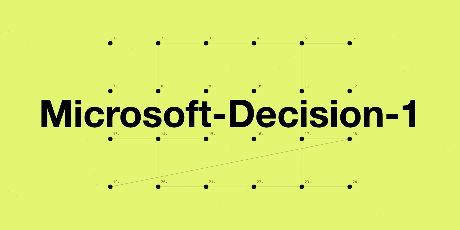 مایکروسافت از مدل تصمیمگیری Decision-1 برپایه هوش مصنوعی علیبابا رونمایی کرد
