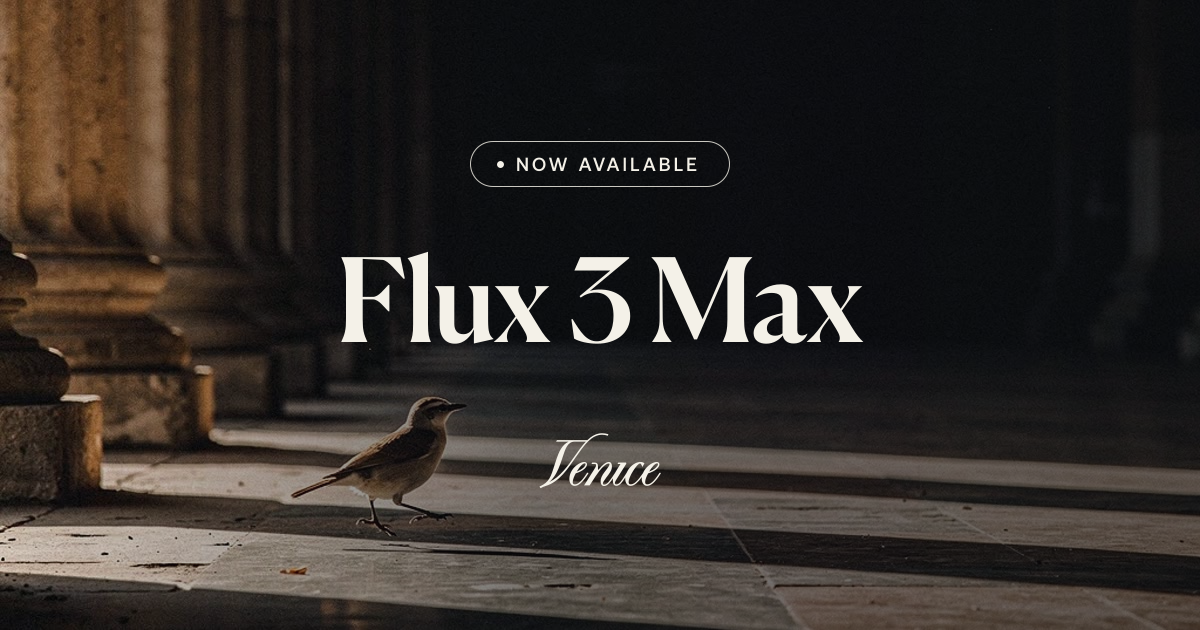 سریعترین هوش مصنوعی ویدیوساز جهان؛ مدل FLUX 3 Max معرفی شد + ویدیو
